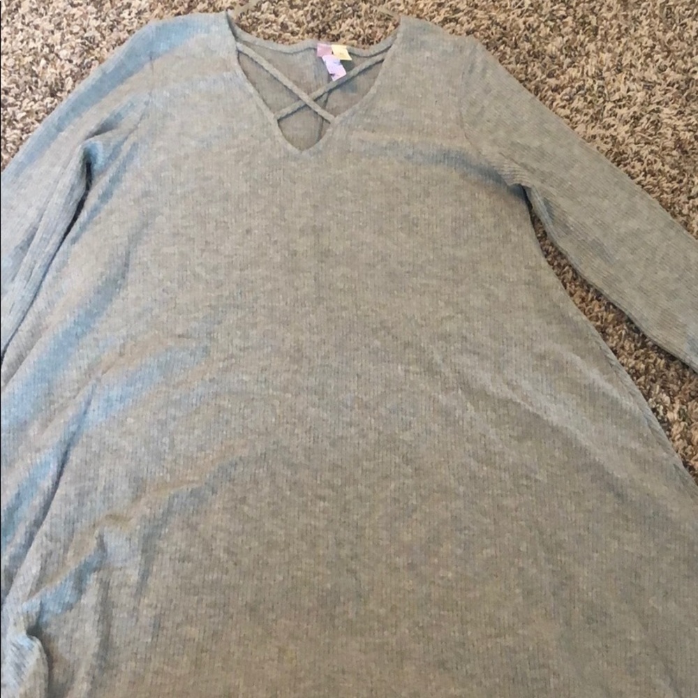 Gray Dress
